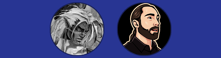 About me header
